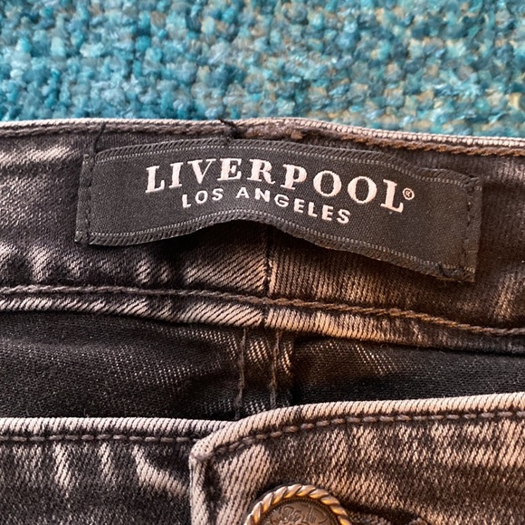 Liverpool skinny ankle black jeans from Nordstrom's  Size 12 - Picture 2 of 8